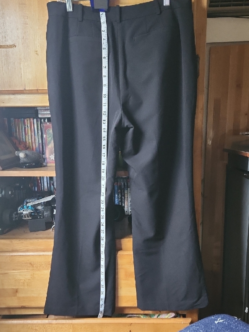 Worthington Black Boot Cut Dress Pants, Sz 12 Petite - Picture 5 of 11